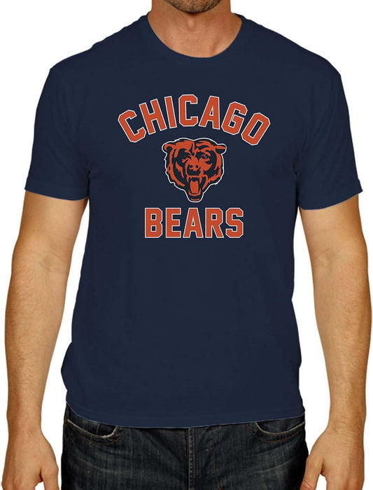 NFL Adult Gameday T-Shirt - Tagless Cotton Blend - Show Your Team Spirit in Comfort!