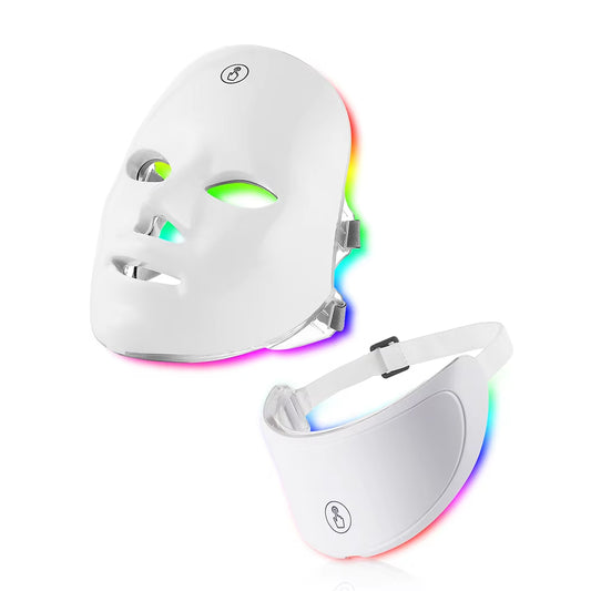 Lumière Luxe™ 7-Color LED Facial & Neck Therapy Mask
