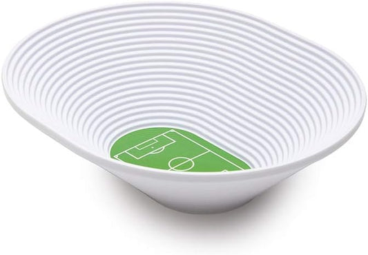 FOOTBOWL Soccer Snack Bowl - Ultimate Football Stadium Melamine Design