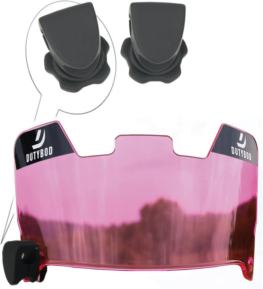 Premium Clear Football Visor - Scratch-Resistant Shield for Adult & Youth Helmets