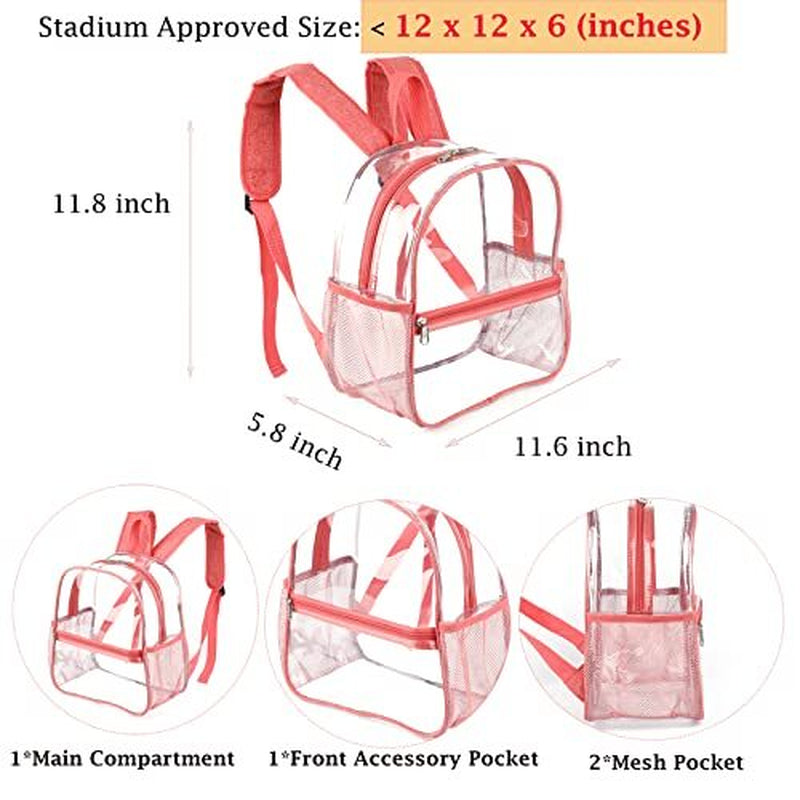 Durable Clear PVC Backpack - Heavy Duty Transparent Tote for School and Travel
