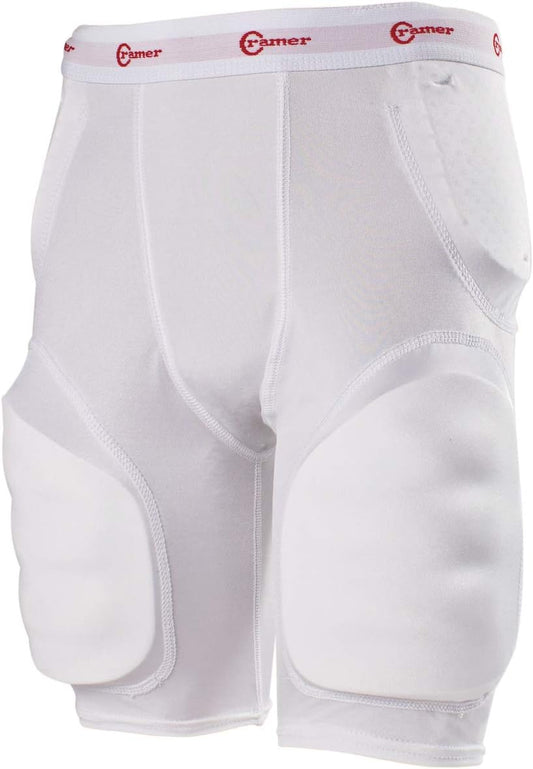 Classic Youth Football Girdle with 5-Pad Protection for Ultimate Comfort and Performance