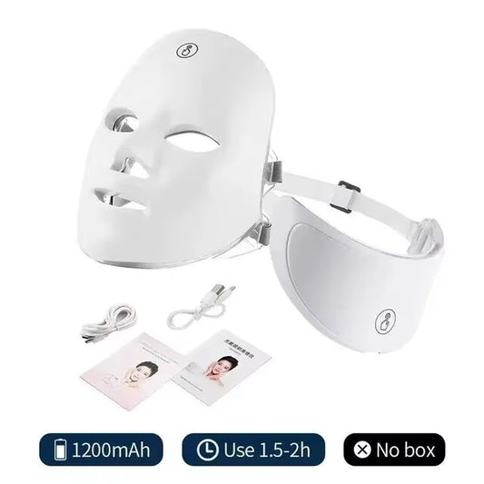 Lumière Luxe™ 7-Color LED Facial & Neck Therapy Mask